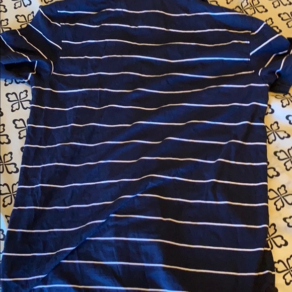 Red/white striped dark blue shirt - Picture 9 of 9